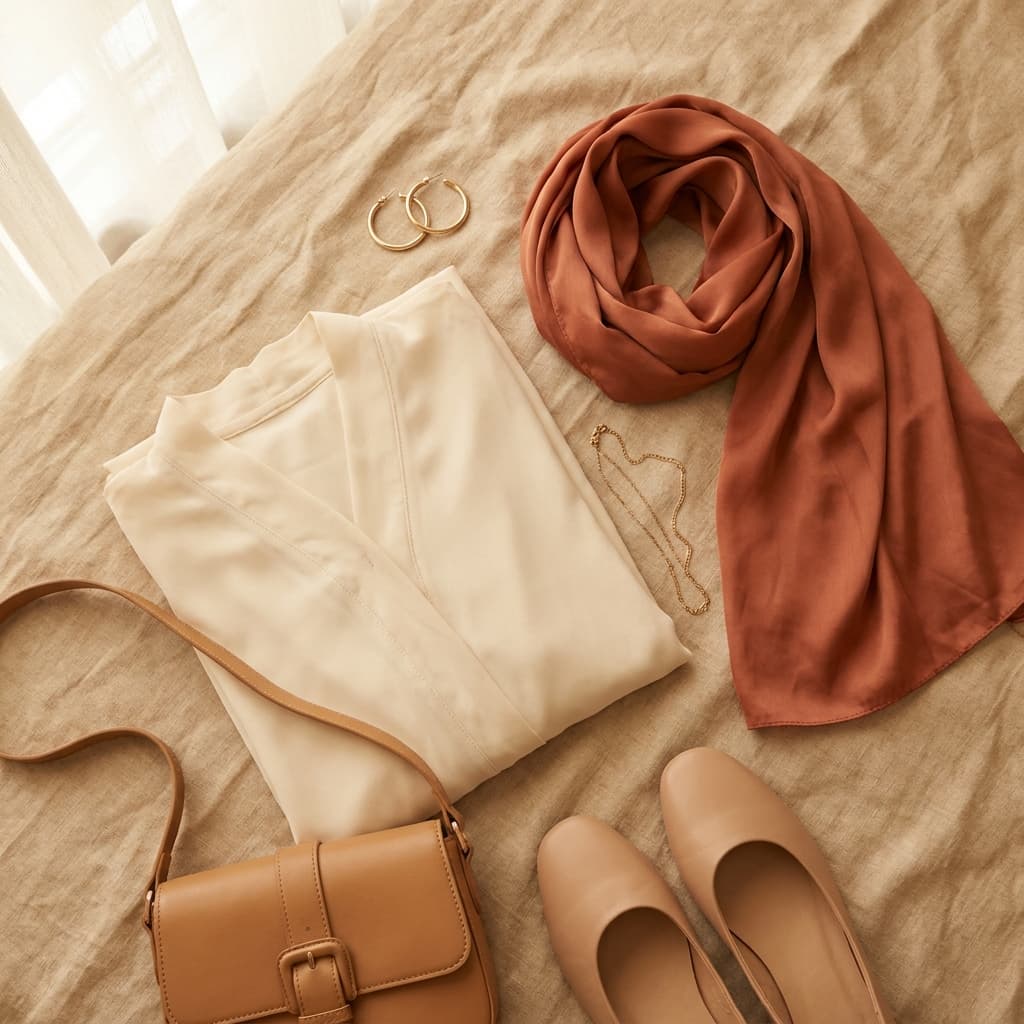 Saved Flatlay outfit reel